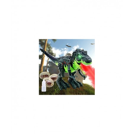 Dinosaur Toys Electronic Walking T-Rex with Glowing Eyes Simulated Flame Spray Water Mist Spray Realistic Roaring Sounds and ...