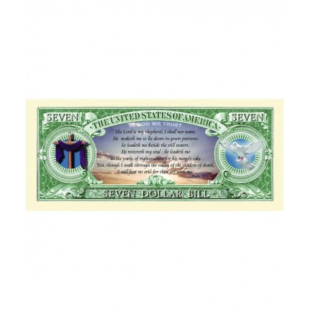 Jesus Christ Praise The Lord Christian Novelty Bill in Protective Holder $13.98 Gags & Practical Joke Toys