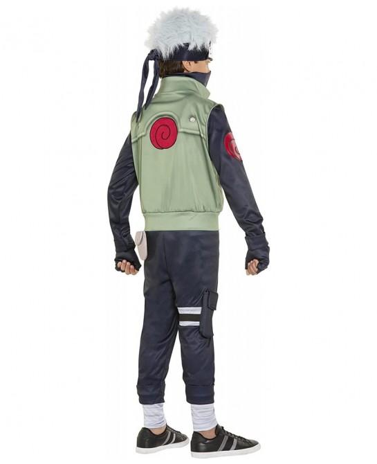 Kakashi Kids Naruto Officially licensed Costume Halloween Dress Up Anime Youth Boys $72.61 Kids' Costumes