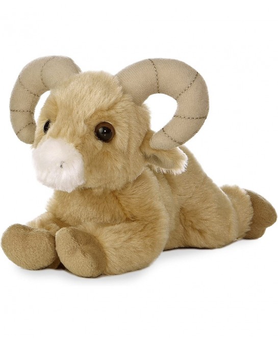 Aurora Big Horn Sheep Mini Flopsie 20 3cm Multicolor $18.50 Stuffed Animals & Teddy Bears