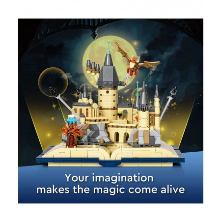 Harry Castle Building Toys STEM Projects for Kids 8-12 Castle Book Building Set Creative Collectible Toys Birthday Gifts for ...