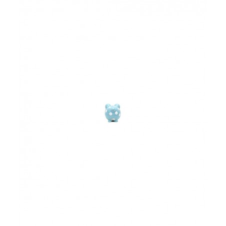 Ceramic Polka Dot Piggy Bank (Blue) $57.77 Kids' Money Banks