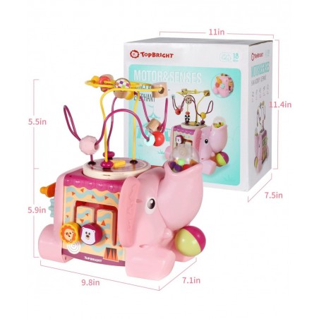 Activity Cube Toys for 1 2 Year Old Girls Baby Toys for 12-18 Month with Bead Maze One Year Old Girl Birthday Gifts $57.60 Ea...