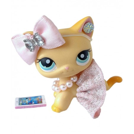 Pet Shop LPS Clothes Accessories Skirt Bow Outfit Lot CAT NOT Included $21.28 Doll Accessories