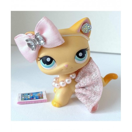 Pet Shop LPS Clothes Accessories Skirt Bow Outfit Lot CAT NOT Included $21.28 Doll Accessories