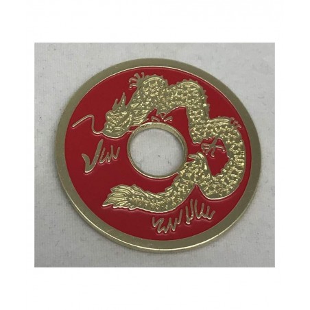 Chinese Coin - Gold Detail Your Magic Routines (Red) $16.56 Magic Kits & Accessories
