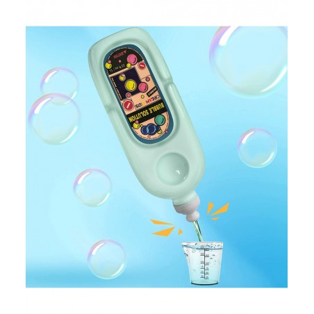 33Oz/1L Non Toxic All Natural Bubble Concentrate with Bottle Mouth with Leak Proof and Splash Proof designfor Bubble Machine ...