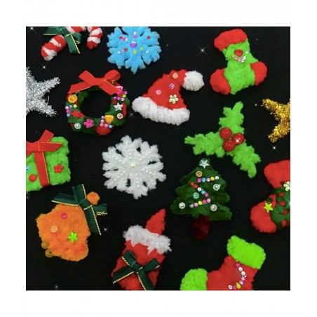 Pipe Cleaners Craft Supplies - 100pcs Dark Green Pipecleaners Craft Kids DIY Art Supplies Pipe Cleaner Chenille Stems Dark Gr...