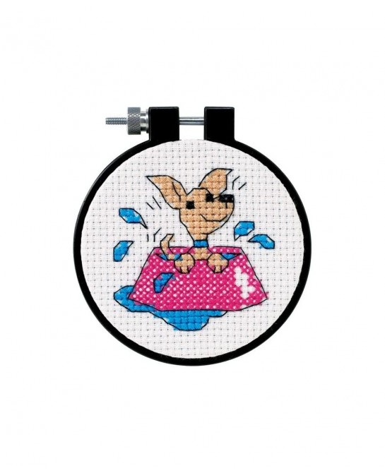 2 Item Learn-A-Craft Cross Stitch Kits Bundle: Puppy and Kitty $23.77 Craft Kits