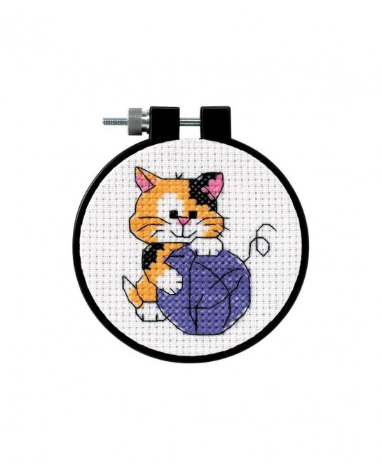 2 Item Learn-A-Craft Cross Stitch Kits Bundle: Puppy and Kitty $23.77 Craft Kits