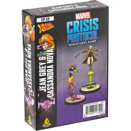 Marvel Crisis Protocol Jean Grey & Cassandra Nova Character Pack | Marvel Miniatures Strategy Game for Teens and Adults | Age...
