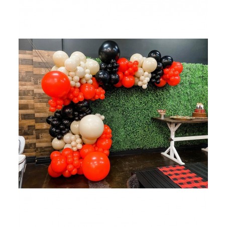 Red Balloons 82PCS Red Balloons Garland Arch Kit 5/10/12/18 Inch Different Sizes Red Matte Latex Balloons for Red Party Birth...