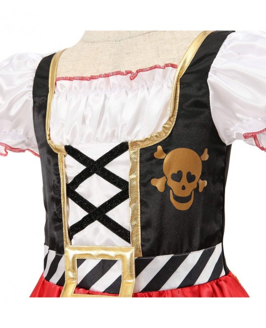 Girls Deluxe Pirate Costume Buccaneer Princess Dress for Kids $32.21 Kids' Costumes