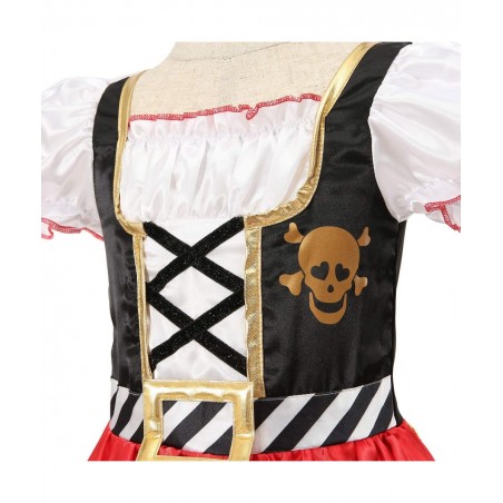 Girls Deluxe Pirate Costume Buccaneer Princess Dress for Kids $32.21 Kids' Costumes