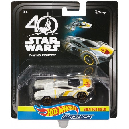 Star Wars Carships 40th Anniversary Y-Wing Fighter Vehicle $32.79 Kids' Play Cars & Race Cars