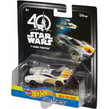 Star Wars Carships 40th Anniversary Y-Wing Fighter Vehicle $32.79 Kids' Play Cars & Race Cars