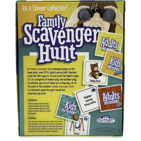 Family Scavenger Hunt Game $21.69 Card Games