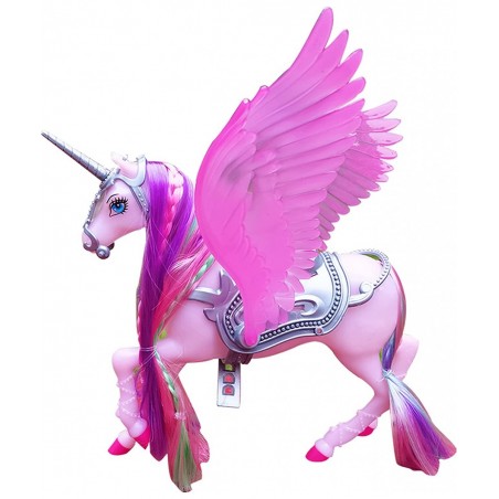 Color Change Unicorn and Fairy Tale Princess Doll W/ Mane Brush Girls' Unicorn Doll Toys Gifts Presents for Girl Kids Aged 3+...