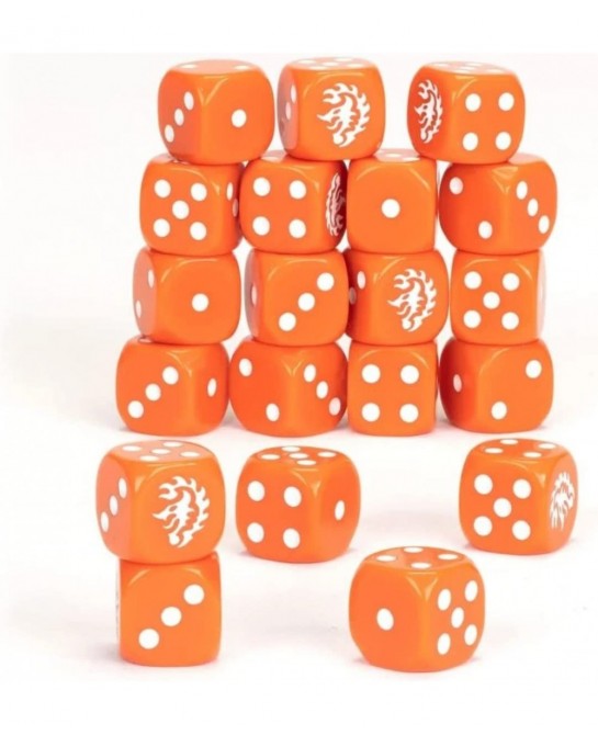Warhammer - Fyreslayers Dice Set $54.25 Game Accessories