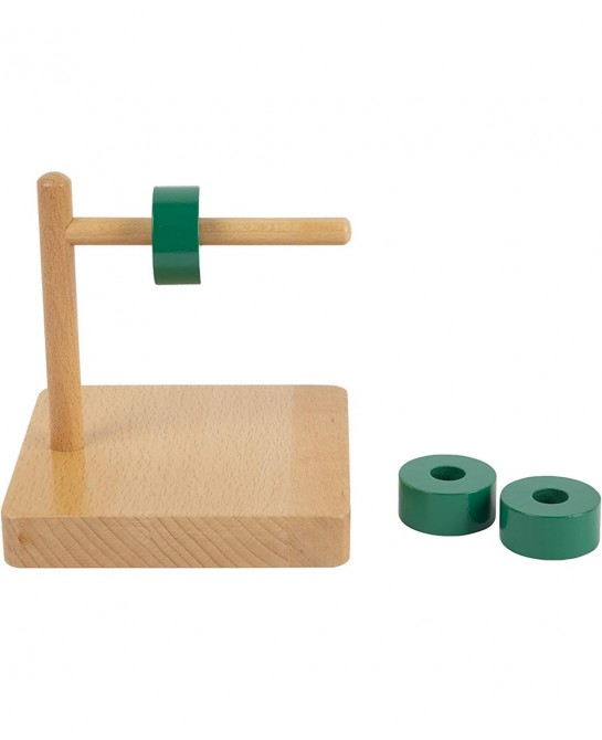 Discs on Horizontal Dowel Montessori Toys for 12-18 Months Baby $28.83 Early Development & Activity Toys