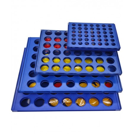 4 in a Row Game 6 Spare Discs Included Board Games Toys for Boys Classic Four in a Row and Family Fun Games for Ages 3 4 5 6 ...