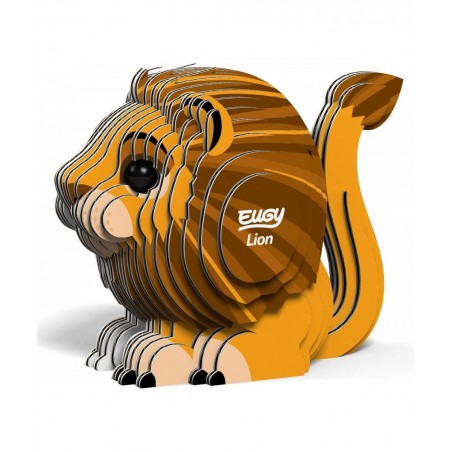 070 Lion Eco-Friendly 3D Paper Puzzle [New Seal] $24.65 3-D Puzzles
