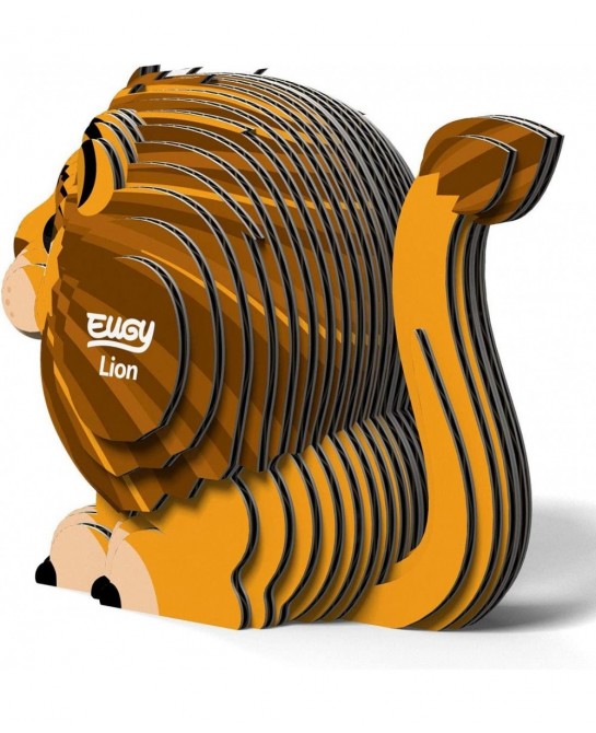 070 Lion Eco-Friendly 3D Paper Puzzle [New Seal] $24.65 3-D Puzzles