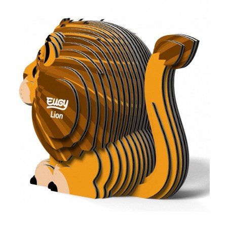 070 Lion Eco-Friendly 3D Paper Puzzle [New Seal] $24.65 3-D Puzzles