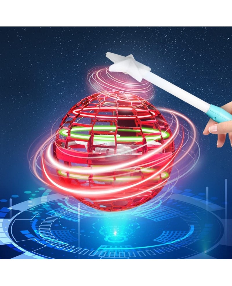 Flying Orb Ball【with a Magic Wand】 Magic Hover Ball Hand Controlled Boomerang Fly Spinner Mini Drone Ball Outside Soring Fly ...