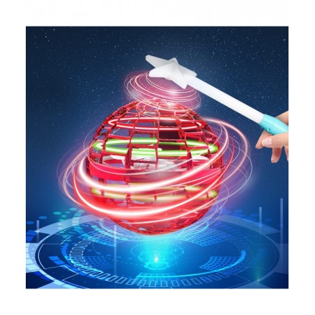 Flying Orb Ball【with a Magic Wand】 Magic Hover Ball Hand Controlled Boomerang Fly Spinner Mini Drone Ball Outside Soring Fly ...