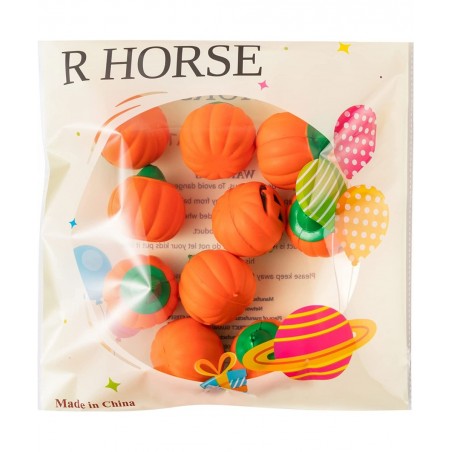 10Pcs Halloween Pumpkin Squeeze Toy Set Kawaii Cream Scented Slow Rising Decompression Relief Toys for Kids Decorations Gift ...
