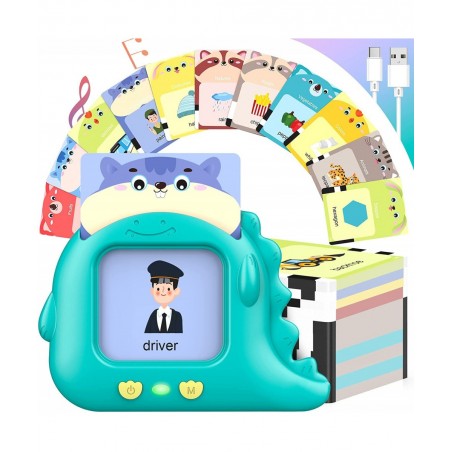 Talking Flash Cards Kids Toddler Flash Cards with 224 Sight Words Montessori Toys Autism Sensory Toys Speech Therapy Toys Lea...