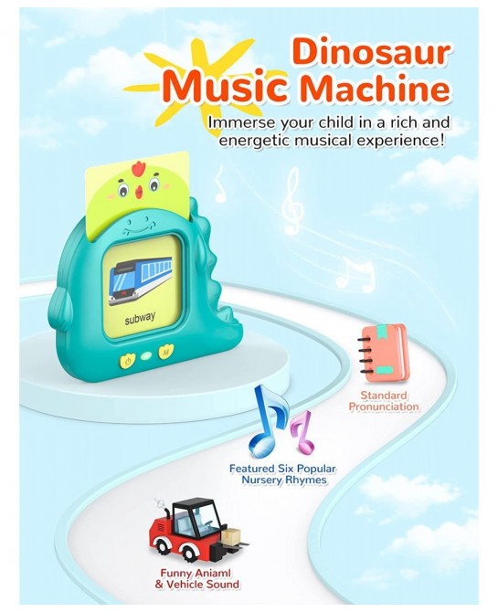 Talking Flash Cards Kids Toddler Flash Cards with 224 Sight Words Montessori Toys Autism Sensory Toys Speech Therapy Toys Lea...