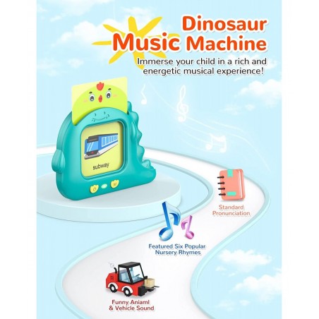Talking Flash Cards Kids Toddler Flash Cards with 224 Sight Words Montessori Toys Autism Sensory Toys Speech Therapy Toys Lea...
