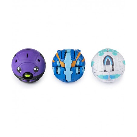 Bakugan Battle Brawlers Starter Set with Transforming Creatures Aquos Pyravian for Ages 6 & Up $59.05 Play Figure Playsets
