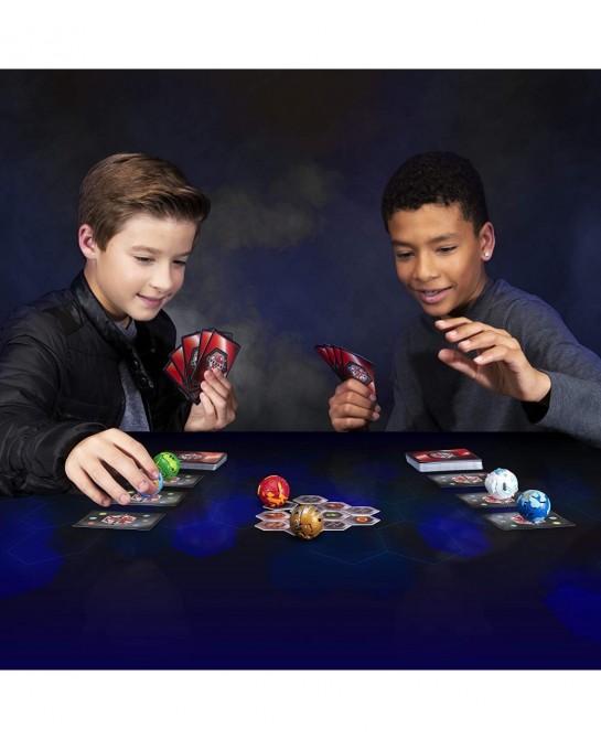 Bakugan Battle Brawlers Starter Set with Transforming Creatures Aquos Pyravian for Ages 6 & Up $59.05 Play Figure Playsets