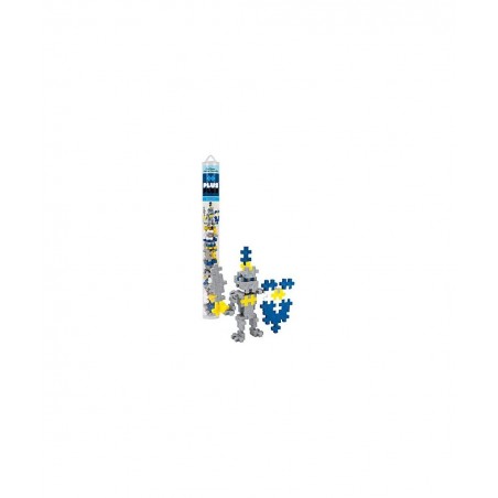Figures 5 Piece Playset Bundle 70 pc Tubes - Construction Building Stem / Steam Toy Interlocking Mini Puzzle Blocks for Kids ...