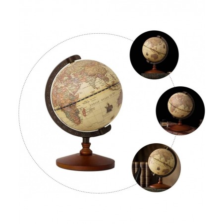 Vintage World Globe Antique World Globe Vintage Desk Globe Antique Standing Globe Metal Spinning Globe $44.82 Geographic Globes