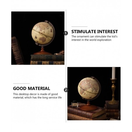 Vintage World Globe Antique World Globe Vintage Desk Globe Antique Standing Globe Metal Spinning Globe $44.82 Geographic Globes