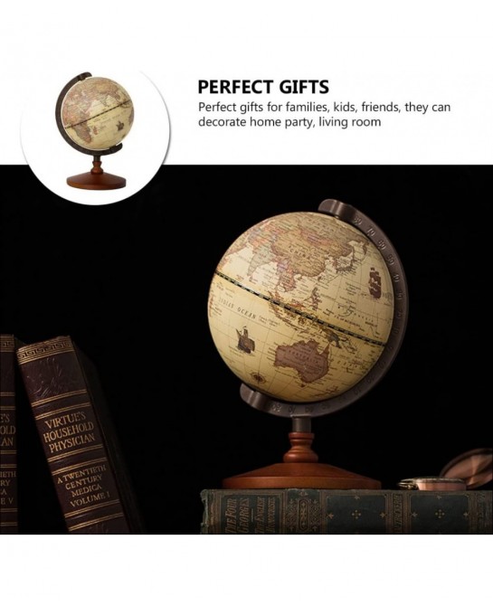 Vintage World Globe Antique World Globe Vintage Desk Globe Antique Standing Globe Metal Spinning Globe $44.82 Geographic Globes