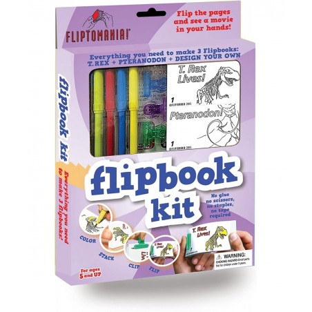 Make-Your-Own-Flipbooks: Dinosaurs $28.18 Kids' Drawing & Writing Boards