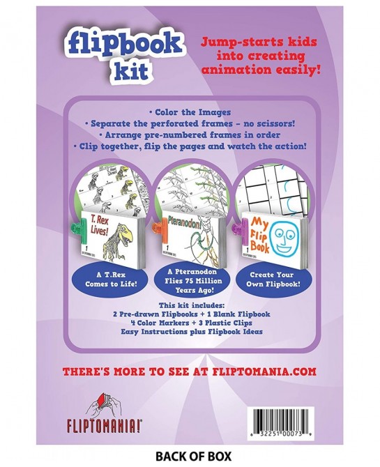 Make-Your-Own-Flipbooks: Dinosaurs $28.18 Kids' Drawing & Writing Boards