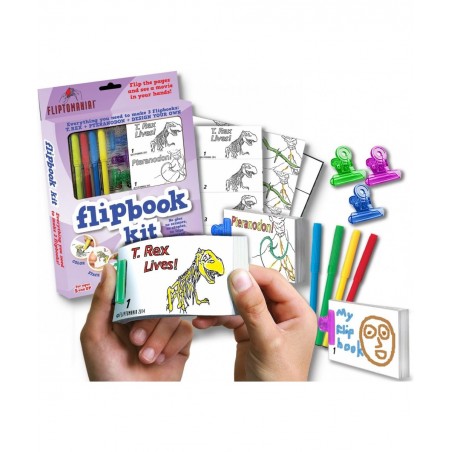 Make-Your-Own-Flipbooks: Dinosaurs $28.18 Kids' Drawing & Writing Boards