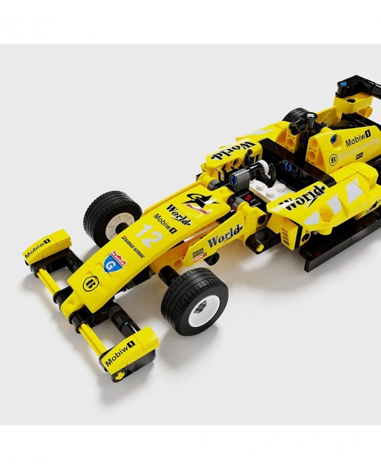 HI Luck Building Blocks Car Toys 230 Pieces Building Pull Back Racecar Toys for Kids Best Building Blocks Gift for 6-12+ Year...
