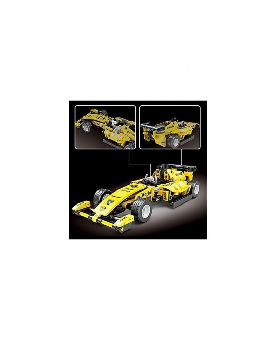 HI Luck Building Blocks Car Toys 230 Pieces Building Pull Back Racecar Toys for Kids Best Building Blocks Gift for 6-12+ Year...