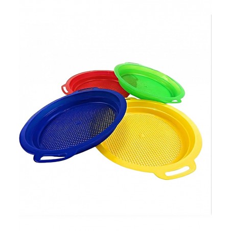 Beach Sand Sifter Sieves Toys Set Sand Sifter for Backyard Park Beach Complete Gift Set for Kids Boys Girls $21.60 Sandboxes ...