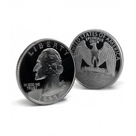 2X Double Sided Quarters Get 1 Double Sided Heads and Get 1 Double Sided Tails with This Novelty Coin 2-Pack $22.77 Magic Kit...