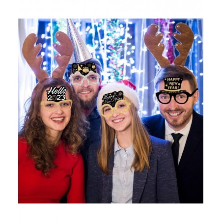 15PCS Happy New Year Eyeglasses for New Years Eve Party Supplies 2023 Party Favors Photo Booth Props $16.32 Kids' Party Favor...
