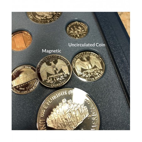 2X Double Sided Quarters Get 1 Double Sided Heads and Get 1 Double Sided Tails with This Novelty Coin 2-Pack $22.77 Magic Kit...