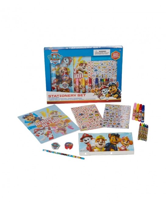 Paw Patrol School Supplies + Coloring Set for Kids - 30 Pc. w/Stickers & Pencil $23.69 Kids' Drawing & Writing Boards